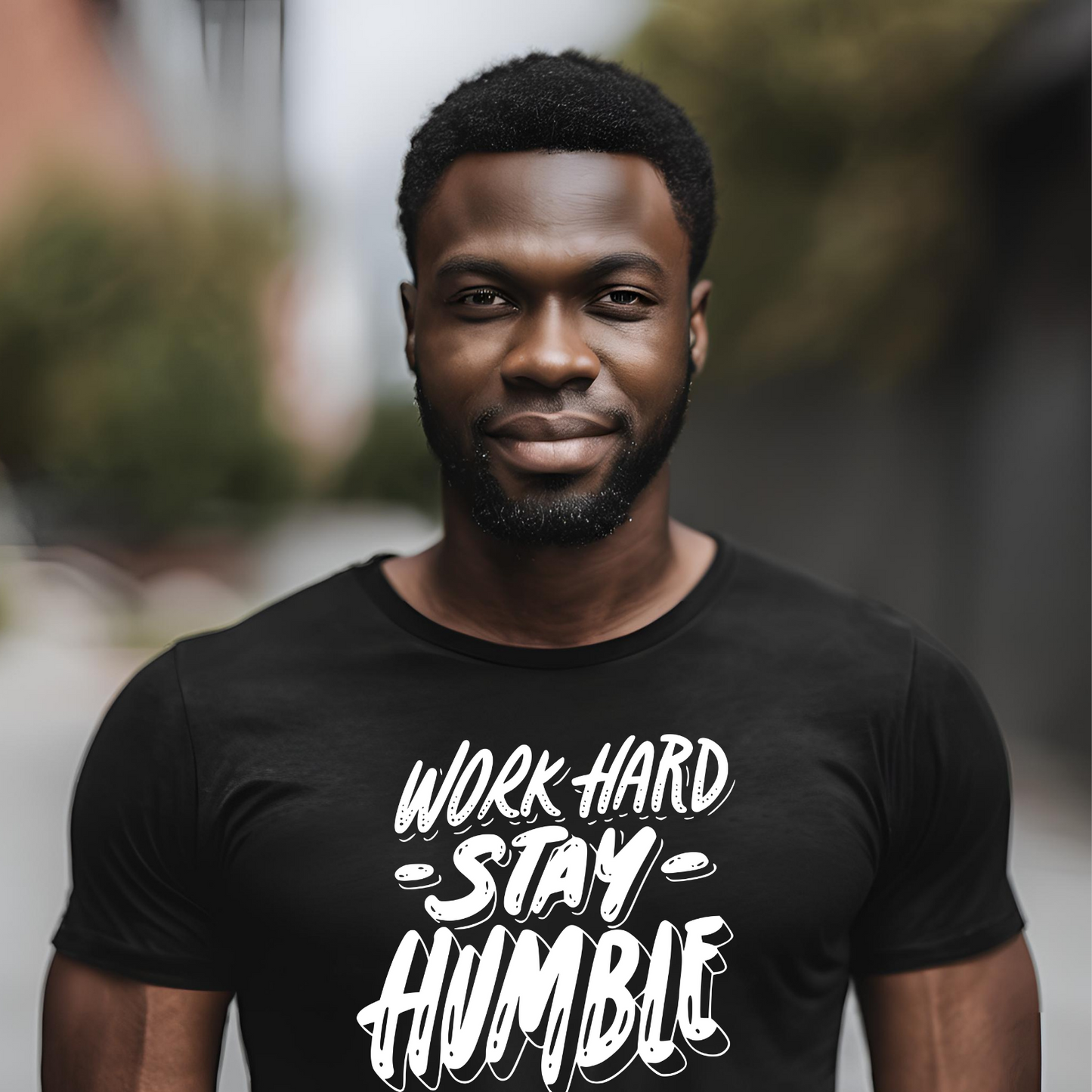 Men's "Work Hard Stay Humble" T-Shirt